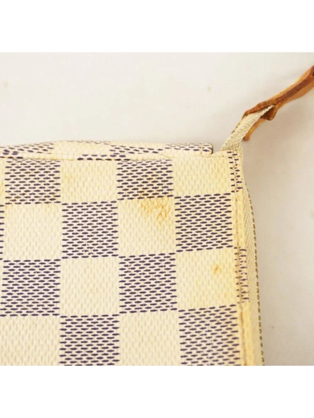 Louis Vuitton Pouch Damier Azur Mini Pochette White